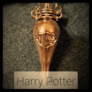 Harry Potter Silver Colored Potion Necklace